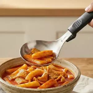 304 스테인리스 미니 국자 걸이형 라면 우동 서빙 스푼 3컬러_24995078