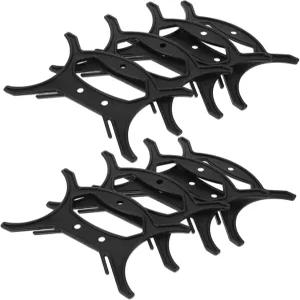 낚시 및 뜨개질을 위한 엉킴 방지 설계를 밀리스텐 10pc 낚시줄 와인더 휴대용 코드 정리함으로 안전한