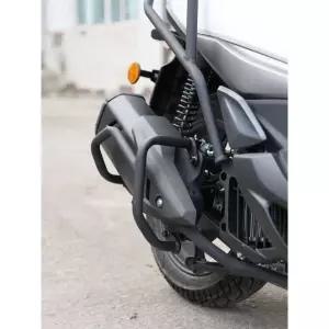 포르자350 머플러 보호 튜닝 커스텀 낙하 포르자 배기관 가드 Black PCX150