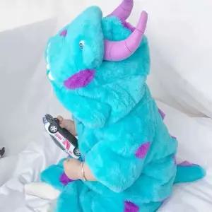 귀여운 설리반 슈트 따뜻한 공룡옷 학예회 털옷 기모 주식회사 코스튬