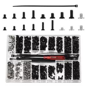 600개 작은 나사 모음 키트 안경용 M2 M25 M3 마이크로 전자 시계 컴퓨터 노트북 PC SSD 하드 드라이브