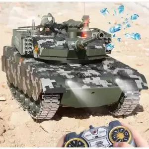 RC 무선조종 탱크 총알 02 RC탱크 발사되는 호랑이 YELLOW 배틀게임 컨트롤 35271