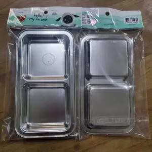 ( )EA 스텐락 간식쟁반2구 미니 배식판 어린 W_24995237