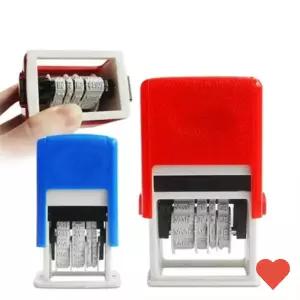 스탬프 간편 휴대용 서류 작성 날짜 느낌 그림 도장