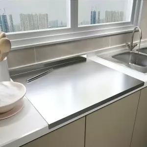 베이킹 보드 피자 50x60x0cm 도우 양면 도마 반죽 스테인레스