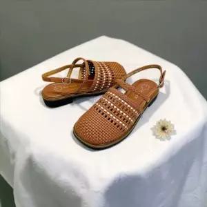 [갤러리아] 고세 데일리 여성 위빙 라탄 스트랩 메리제인 샌들 GZO6S020 브라운 2cm