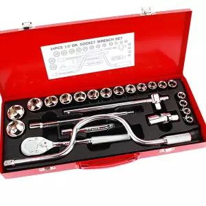 KYC 복스세트모음전 대만제 24PCS 렌치세트 복스셋트 갈갈이 깔깔이 복수 소켓렌치세트 복스알 소켓세트