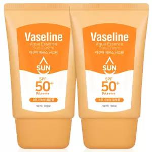 바세린 에센스 선크림 자외선차단제 썬크림 SPF50+ PA++++ 50ml 2개
