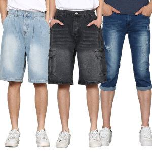 여름신상/버뮤다/남자반바지/5부/밴딩/7부바지/청반바지/남성/빅사이즈/면/카고/린넨/쿨/텐셀/나일론
