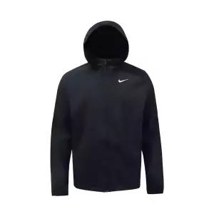 나이키 런 스트라이프 바람막이 남성 후드 집업 자켓 블랙 CU5353-010