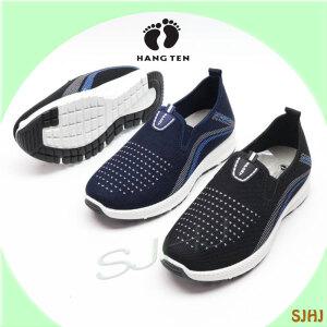 행텐	2816 남성 니트 슬립온/블랙, 네이비/외출/산책/가볍고 세련된 슬립온/