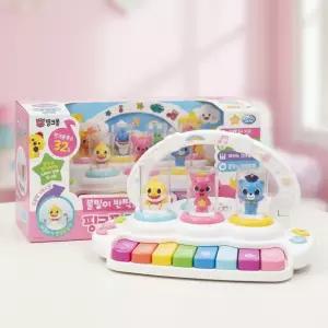 핑크퐁 동요 노래방 건반 피아노 멜로디 장난감 연주 노래 뮤직