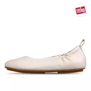 [핏플랍] 알레그로 클래식 발레리나 레더 여성 플랫슈즈 스톤 Q74-031