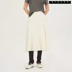 [시슬리]시슬리 블리 플레어 스커트 SASK32331_CR