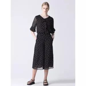 [르오트]플로럴 쉬폰 프린트 팬츠_P363801253