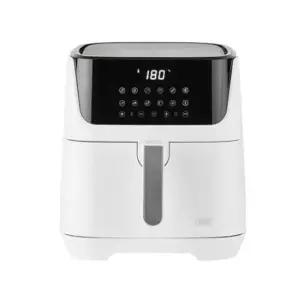 저소음 스텐 에어프라이어 6.5L 화이트 히든패널 스텐바스켓 PAF-N550W