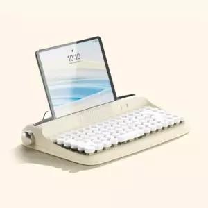 엑토 레트로 미니 블루투스 멀티페어링 키보드 B303