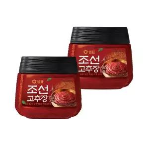 [내일도착]샘표 조선고추장 500g x 2병