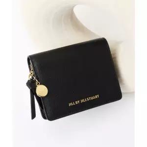 (국내매장정품) JILL BY JILLSTUART 질바이질스튜어트 [BONNIE] 로고프린트 소가죽 반지갑 - 4colors JLWA6