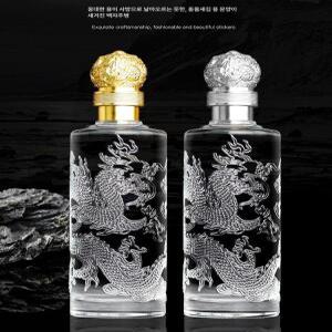 패키지 전통주병 술병 용모양 전통주 주병세트 2개