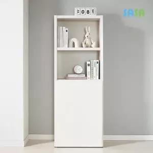 데코라인(매장상품) 우유니 600 4단 도어형 책장