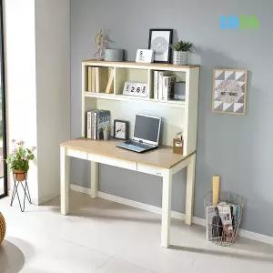 데코라인(매장상품) 엔서 LED 서랍 데스크 책상 책장 세트