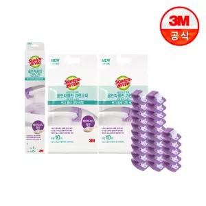 [3M]울트라클린 변기청소용 크린스틱 핸들+리필 25개