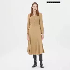 시슬리 포튼 니트 배색 원피스 SAOP33361ED 517083