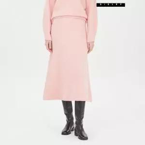 시슬리 알파카 훌 밴딩 스커트 SAKS32361PK 515786