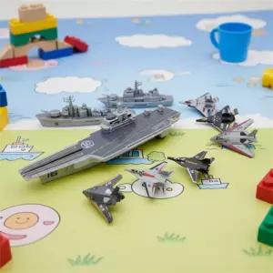 소이토이 항공모함 다이캐스트세트 군함 전투기 군용 비행기 발사체 항공기 후렉션 프라모델