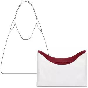 코치 브루클린 39 숄더백용 핸드백 오거나이저 인서트, 맞춤형 핏 프리미엄 경량 방수 지갑 인서트, 지퍼