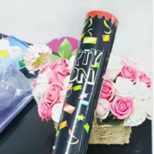 폭죽 불꽃놀이 에어팡 40cm 분사높이 약9m 종이줄에어 축포 40개 파티 결혼 생일 이벤트 축하 할로윈 party