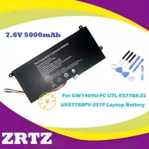 GW1409U-PC UTL-557788-2S U557788PV-2S1P 노트북 배터리용  7.6V 5000MAH 38WH