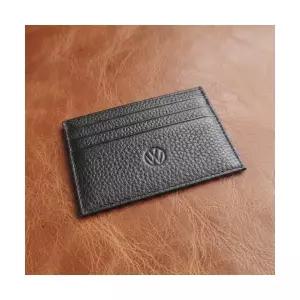(국내매장정품) VOLKSVAGEN WATCH 폭스바겐 천연소가죽 카드지갑 블랙 브라운 택1 163708
