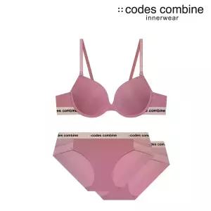 코데즈컴바인이너웨어 브라1팬티2 핑크 브라세트(CEWBR961PKCEWBP961PK)