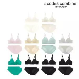 코데즈컴바인이너웨어 브라1팬티2 노와이어세트 10종택1(CDWBR552162153912)
