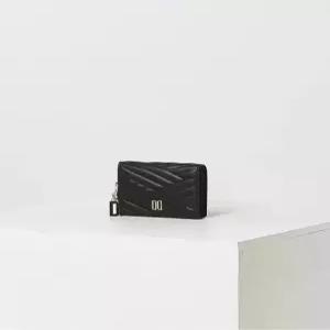 닥스 ACC 선물포장 DCWA5E218BK 블랙 칼라일 엠보 가죽 골드DD 카드지갑