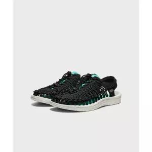 (국내매장정품) KEEN 유니크 남성 샌들 BlackBright Aqua KNSO5E010T2 192354