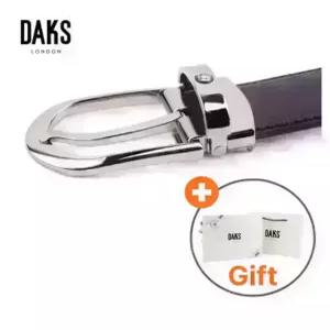 닥스 ACC 백화점 선물포장 벨트 남성 가죽 허리띠 클래식 블랙 804