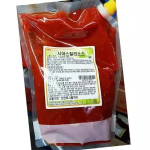 시아스 블랙스테이크용 칠리 소스 2Kg 매운맛