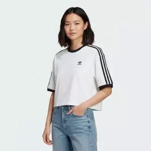 [아디다스] 루즈 크롭 화이트 티셔츠 JC8150 150953304