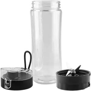 베터 교체 부품 20온스 스포츠 병 방수 뚜껑과 칼날 오스터 마이블렌드 플러스 개인 블렌더와 호환 가능