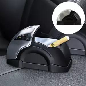 슬라이드 차량용 냄새차단 재떨이 재털이 휴지통 수납 용쓰레기통 용재털이 냄새차단 재떨이 용컵홀더