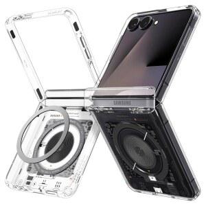 [미국배송] 삼성제품호환 Z 플립 7 케이스용 슈피겐 울트라 하이브리드 프로 마그핏 [힌지 프로텍션] [삼성제품호환 QI2.1 인증 / 마그넷] - 네오