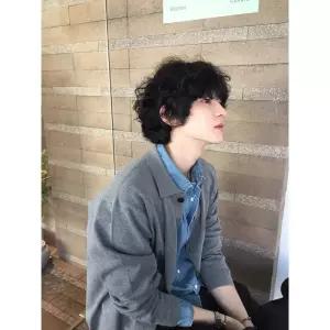 8 seconds 미니멀 카라 니트 가디건 카디건 - 그레이 254828