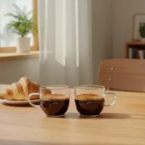 쯔비벨무스터 더블 에스프레소 글라스머그 2P세트