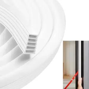 샷시부속 창문 부품 1롤 자가 접착 방풍 도어 씰링 스트립 소음 차단 방음 스토퍼 절단 테이프