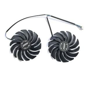 MSI Radeon Rx590 580 570 Armor OC 그래픽 카드 냉각용 95MM 4PIN PLD10010S12HH RX GPU 팬