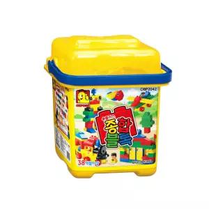 OXFORD 어린이 선물 블록 79pcs+피규어3+스티커 종합블록 장난감 학습교재 수업교구