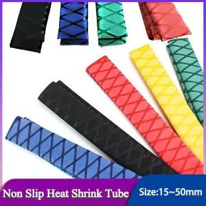 논슬립 열수축 튜빙 1M 다 핸들 그립 수리 절연 랩 낚싯대 테니스 라켓용 ID 1550mm 케이블